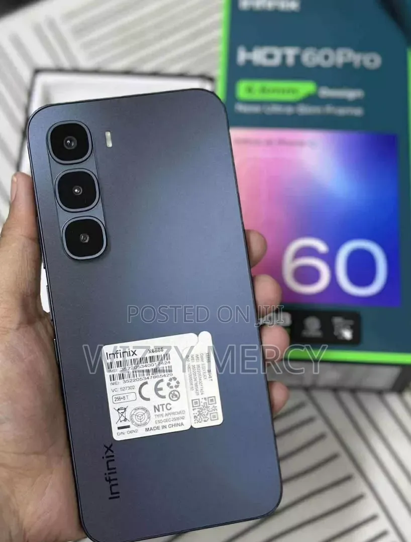 New Infinix Hot 60 Pro 256 GB Black