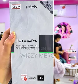 New Infinix Note 60 Pro 256 GB Blue