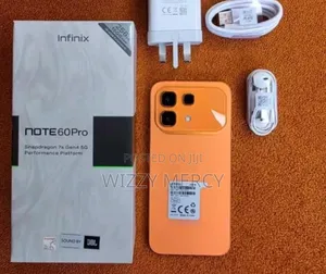 New Infinix Note 60 Pro 256 GB Orange