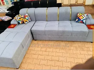 6 Seater L Shaped Sofa Readily Available in Different Colours