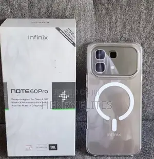 New Infinix Note 60 Pro 256 GB Silver