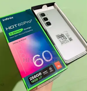 New Infinix Hot 60 Pro+ 256 GB Silver