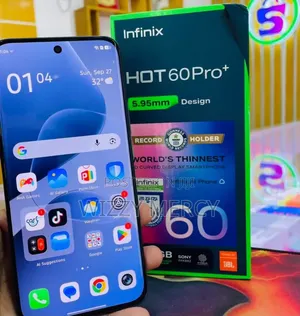 New Infinix Hot 60 Pro+ 256 GB Silver