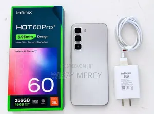 New Infinix Hot 60 Pro+ 256 GB Silver