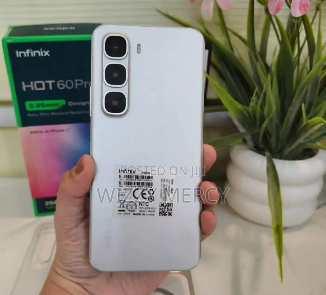 New Infinix Hot 60 Pro+ 256 GB Silver