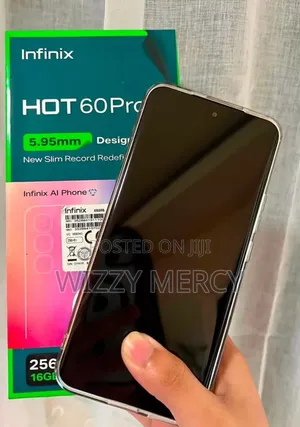 New Infinix Hot 60 Pro+ 256 GB Silver