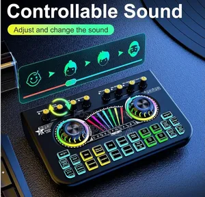 X3 Live Sound Card and Voice Changer Mixer