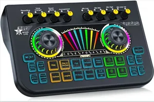 X3 Live Sound Card and Voice Changer Mixer