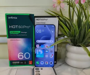 New Infinix Hot 60 Pro+ 256 GB Silver