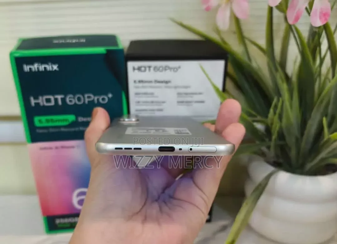New Infinix Hot 60 Pro+ 256 GB Silver