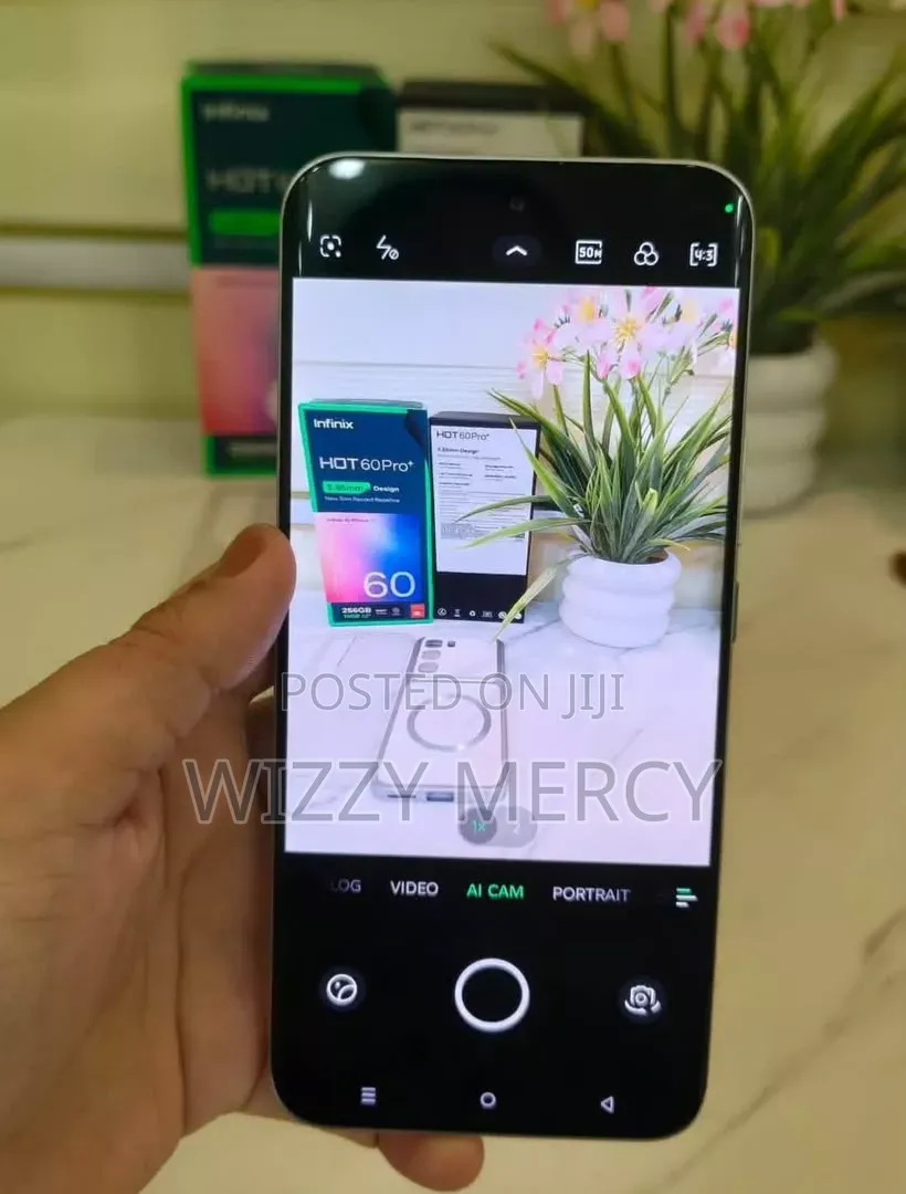 New Infinix Hot 60 Pro+ 256 GB Silver