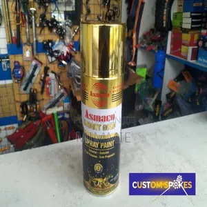 Shinning Gold Spray Paint and Normal Gold