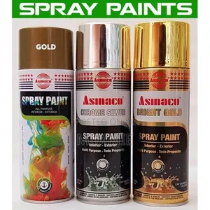 Shinning Gold Spray Paint and Normal Gold