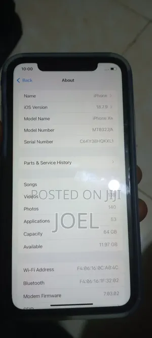 Apple iPhone XR 64 GB White