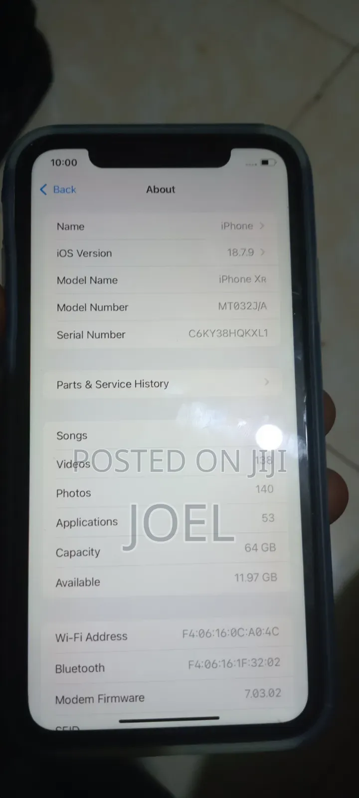 Apple iPhone XR 64 GB White