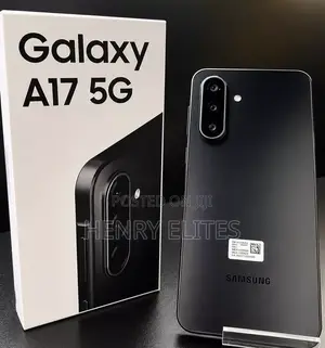 New Samsung Galaxy A17 5G 256 GB Black