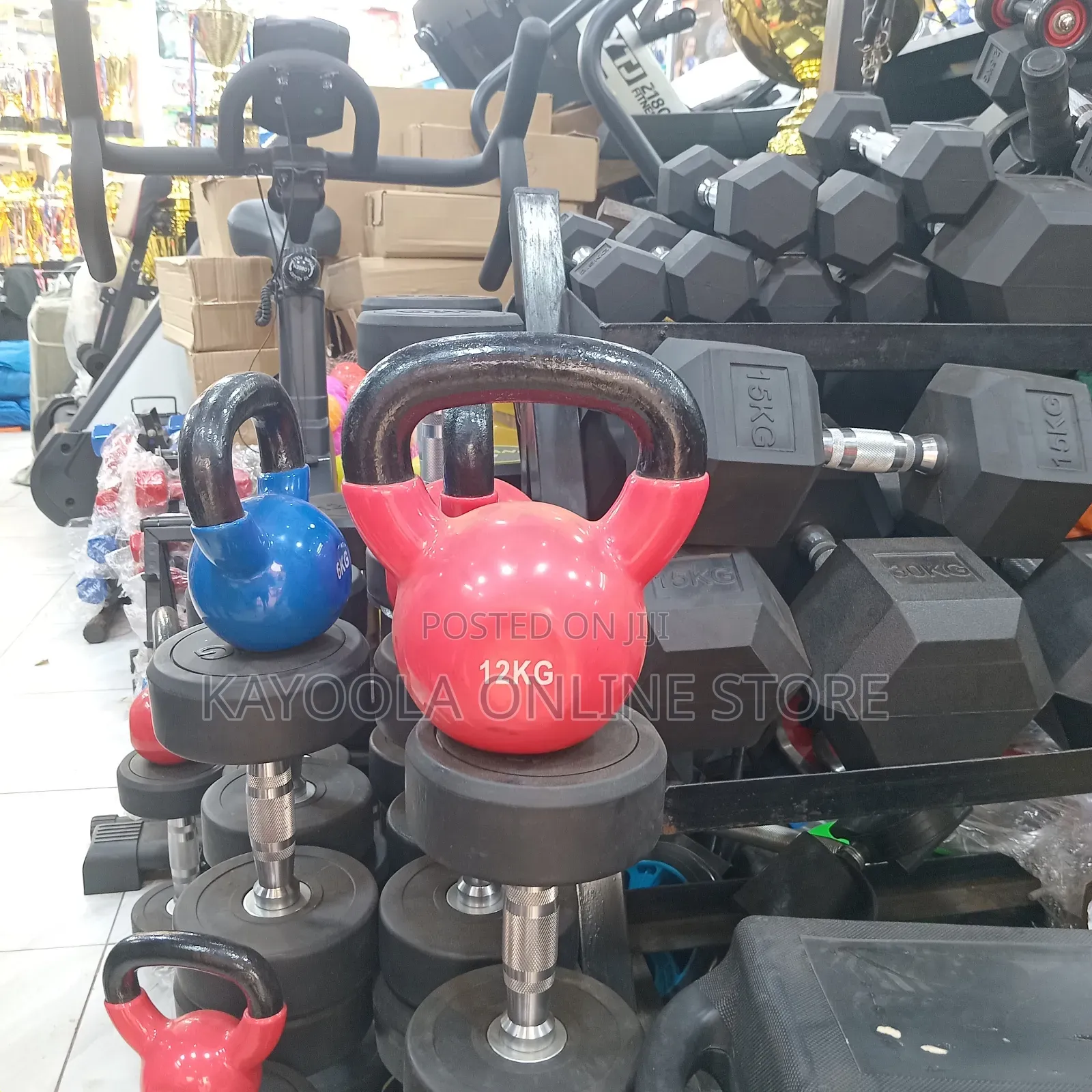 Fitness Weight Lifting KettleBells