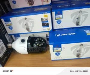 Ball Linkage Wi-Fi Dual-Lens Bulb Camera