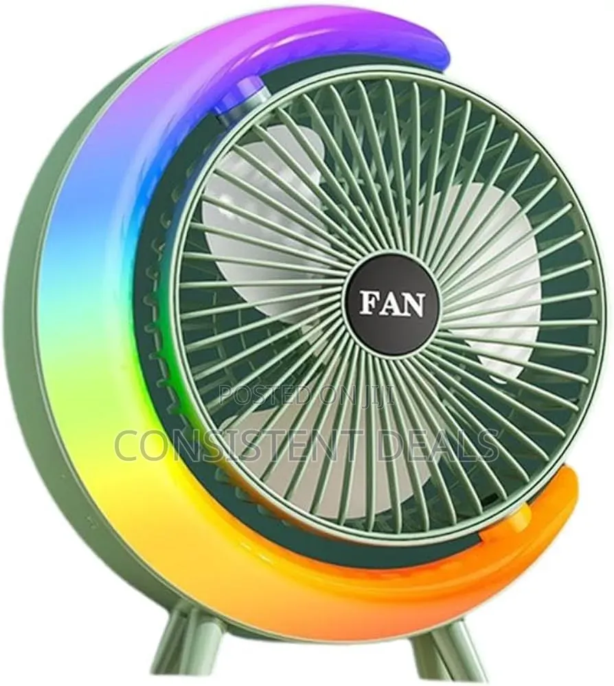 USB Desk Fan Silent Powerful, Desk Fans