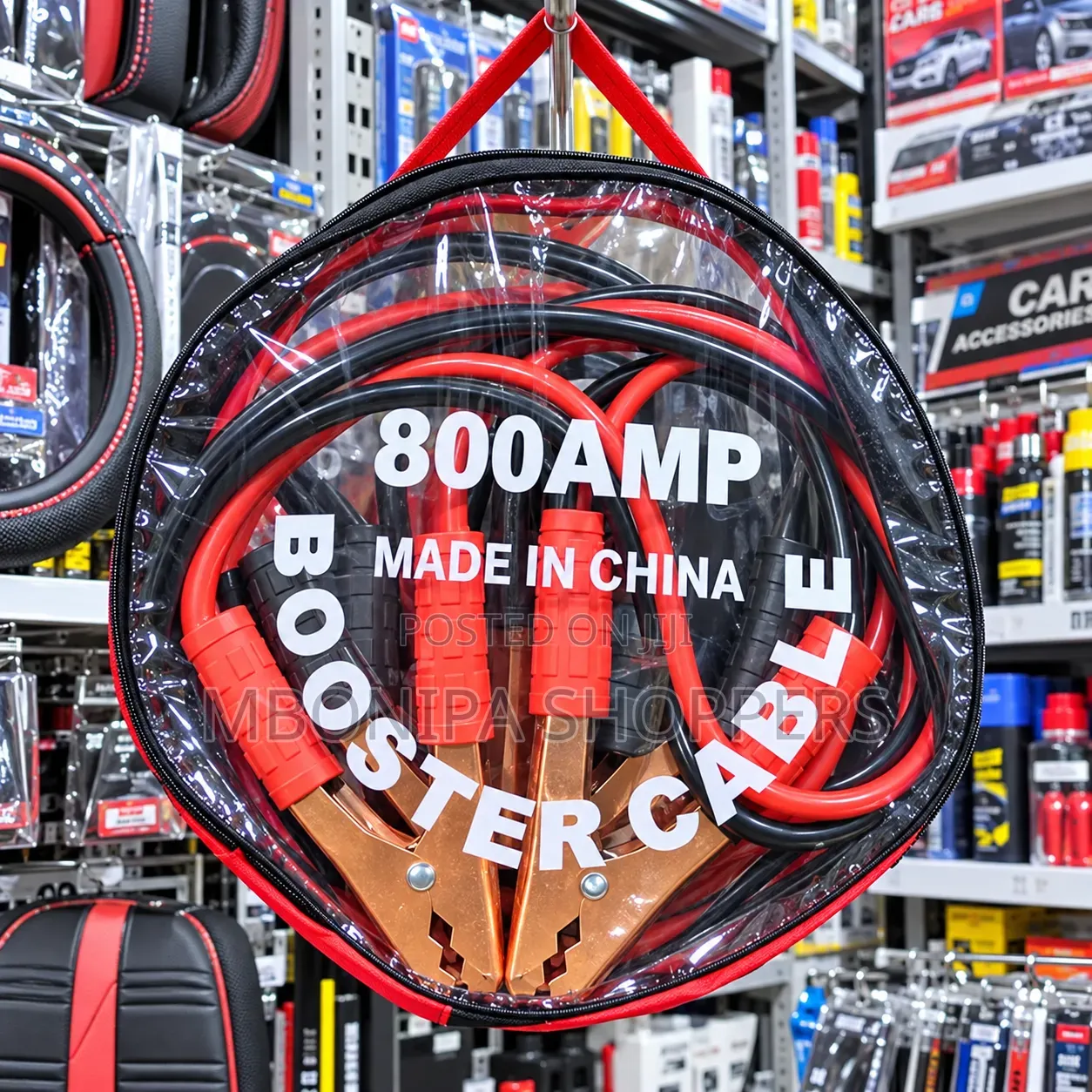 800AMP Heavy-Duty Car Booster Jumper Cables With Carrying Case