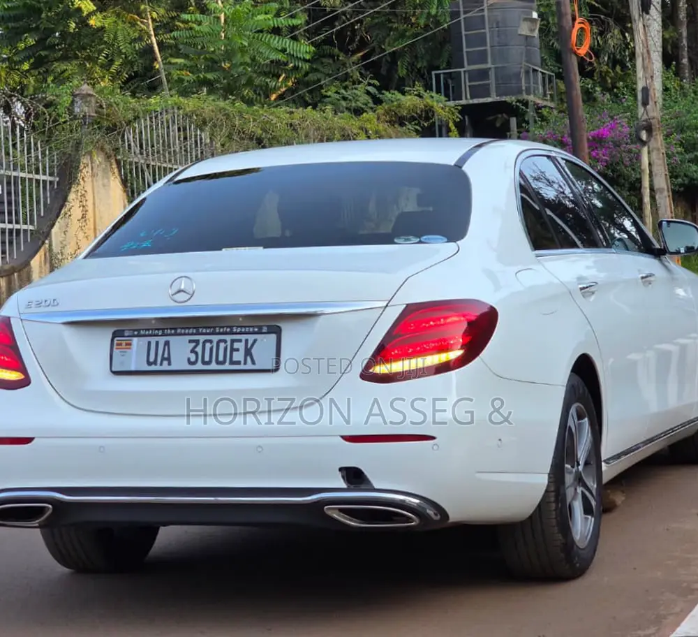 Mercedes-Benz E200 2018 White