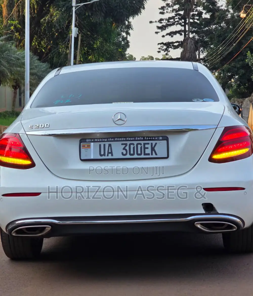 Mercedes-Benz E200 2018 White