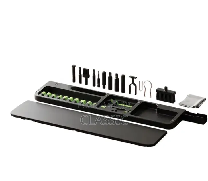 Porodo Blue 22-in-1 Cleaning Kit Box With Wrist Rest Pad