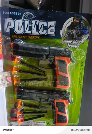 Police Military Series 2-in-1 Blaster Toy Set