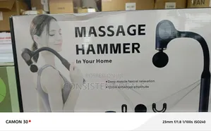 U-Shaped Extended-Handle Percussion Massage Gun