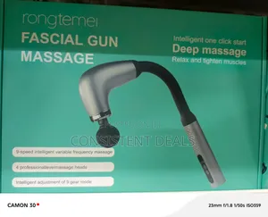 Extended Handle Fascial Massage Gun