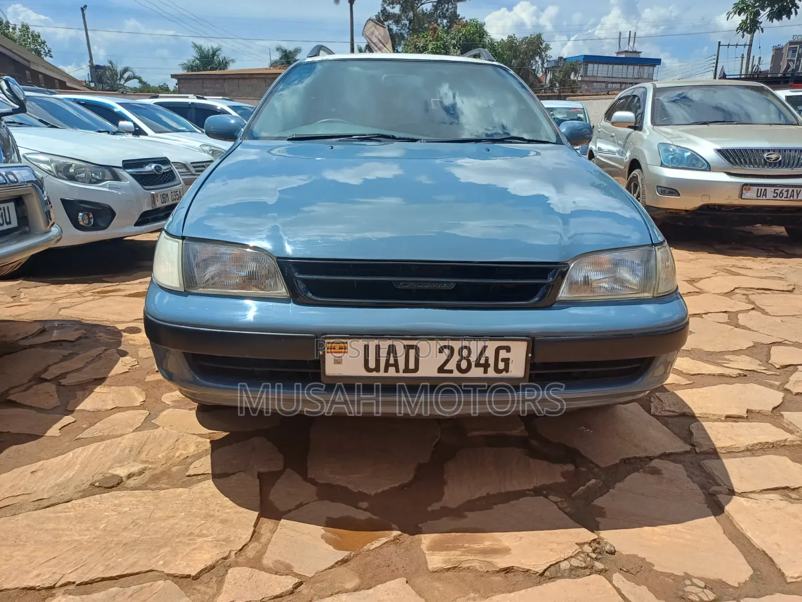 Toyota Caldina 1998 Gray