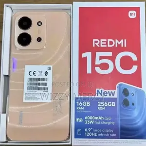 New Xiaomi Redmi 15C 4G 256 GB