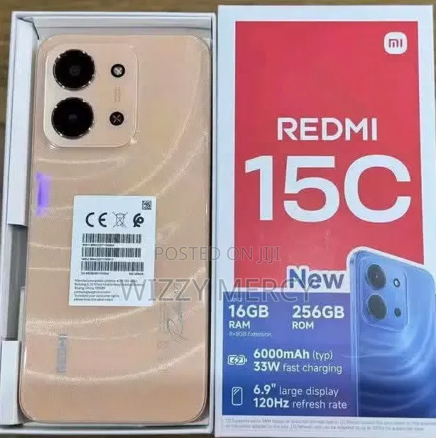 New Xiaomi Redmi 15C 4G 256 GB