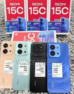 New Xiaomi Redmi 15C 4G 256 GB