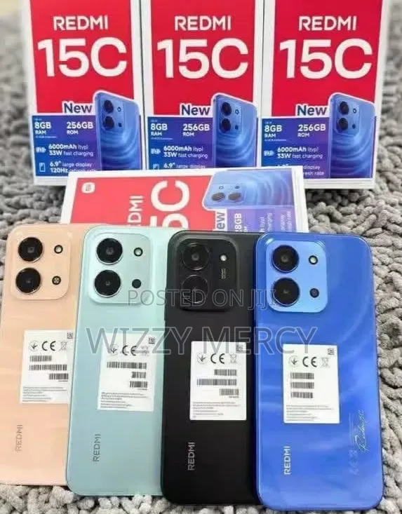 New Xiaomi Redmi 15C 4G 256 GB