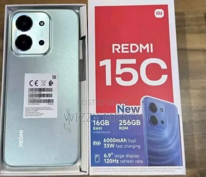New Xiaomi Redmi 15C 4G 256 GB