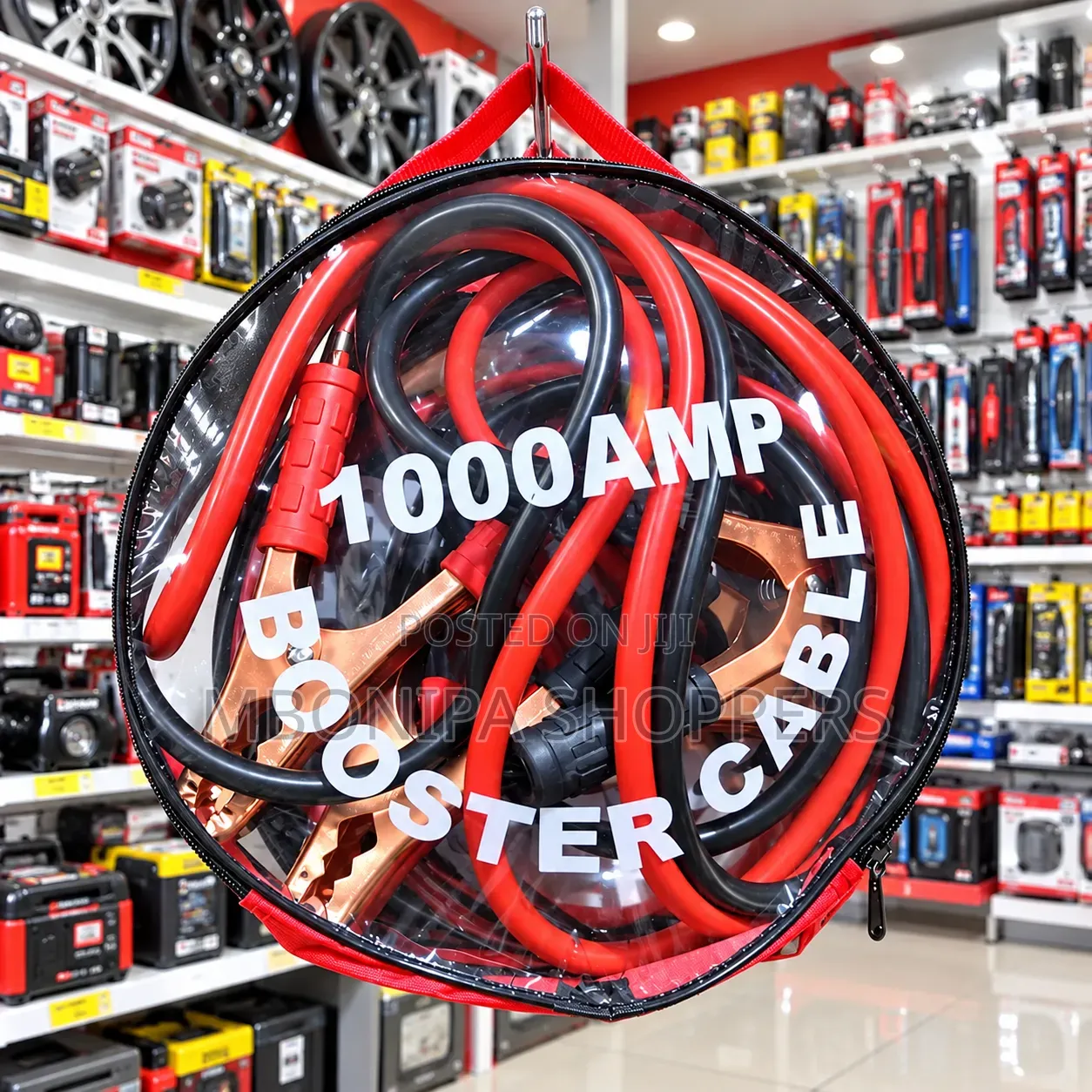 1000AMP Heavy-Duty Car Booster Cables – Emergency Jump Starter Cables