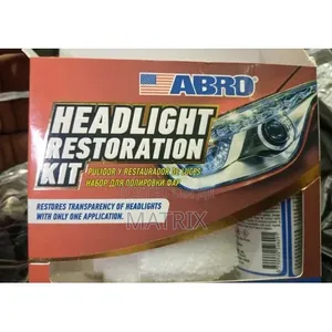 Abro Headlight Restoration