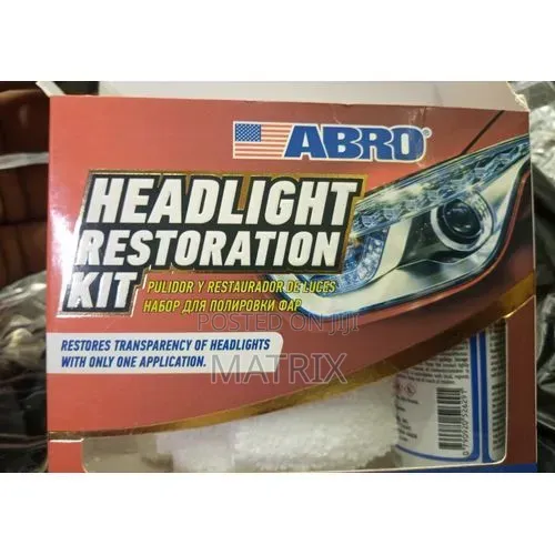 Abro Headlight Restoration