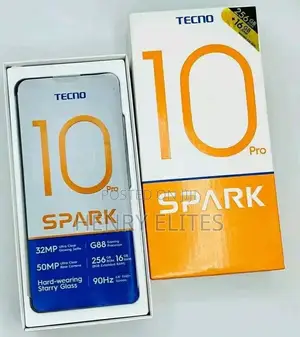 New Tecno Spark 10 Pro 256 GB Black