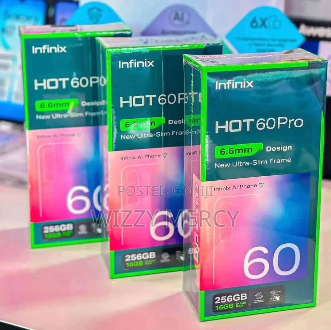 New Infinix Hot 60 Pro+ 256 GB Silver