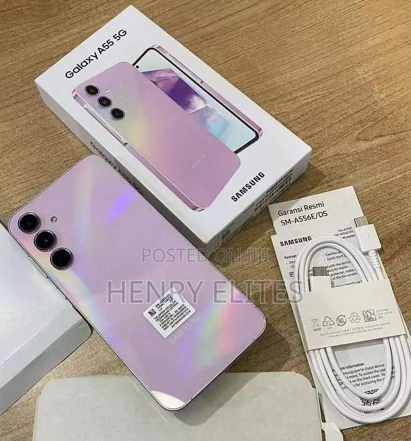 New Samsung Galaxy A55 256 GB Pink
