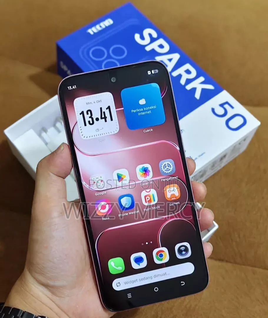 New Tecno Spark 50 128 GB Purple