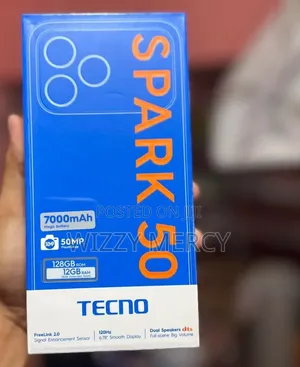 New Tecno Spark 50 128 GB Purple