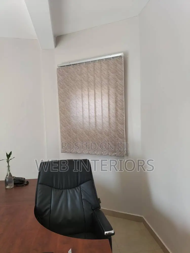 Brown Vertical Blinds Per Square Meter
