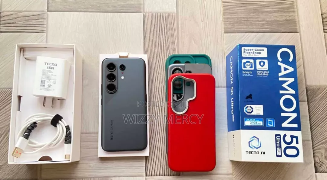 New Tecno Camon 50 Ultra 512 GB Black