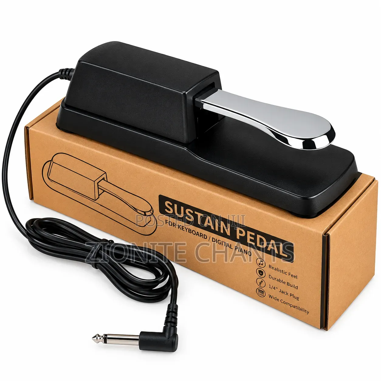Keyboard Sustainer Pedal