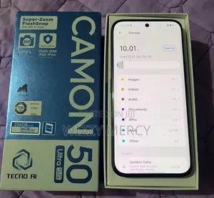 New Tecno Camon 50 Ultra 256 GB Black