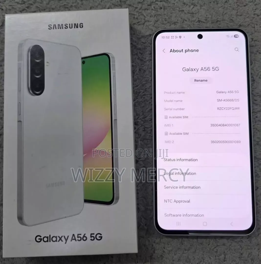 New Samsung Galaxy A56 128 GB Black
