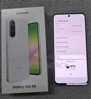 New Samsung Galaxy A56 128 GB Black